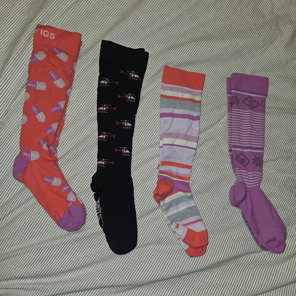 FIGS Woman's Compression Socks Lot